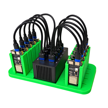 BattleNodes ESP32-S3 10-Node Cluster Rack