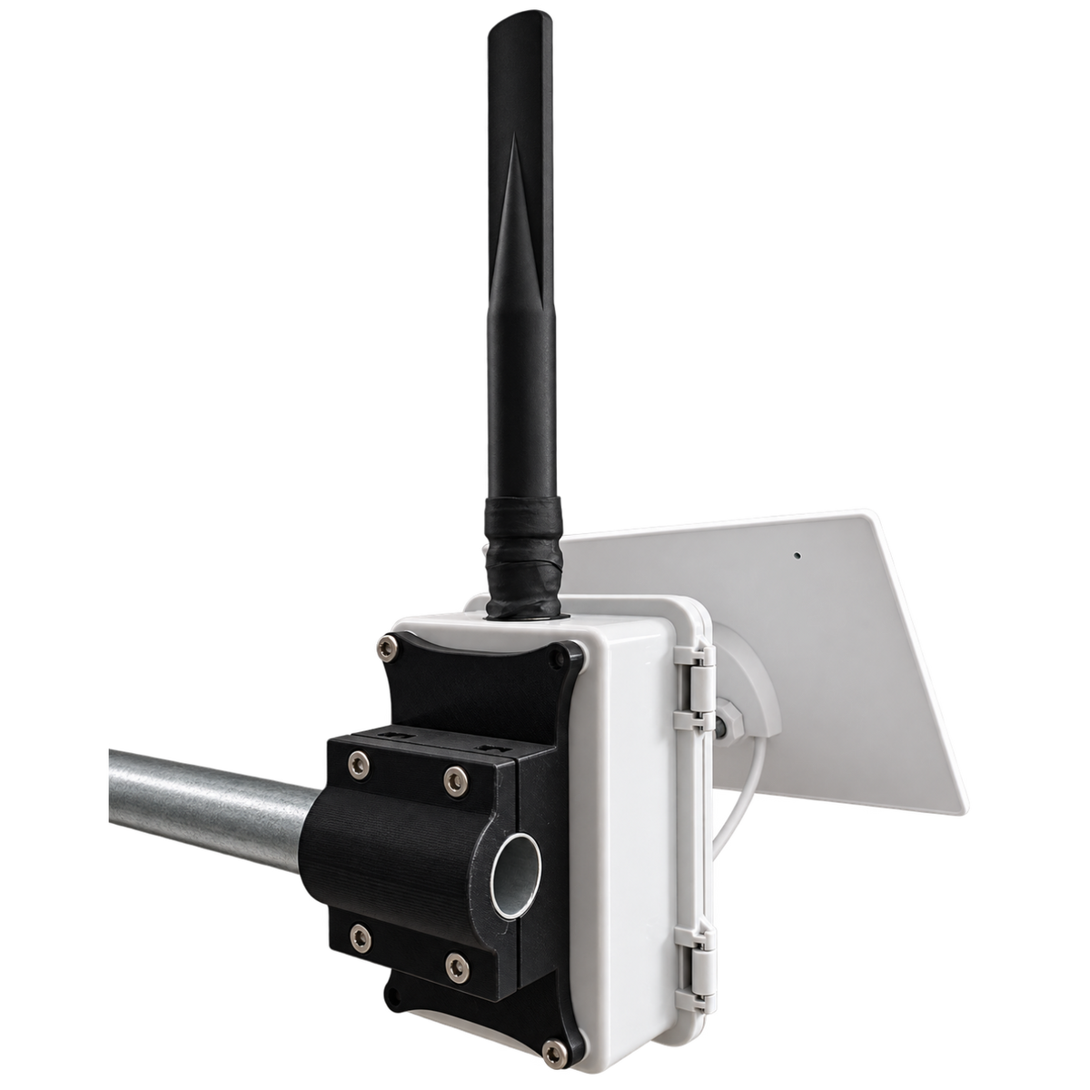 Atomico 1" Diameter Horizontal Pole Mount for Mesh Radio Cases